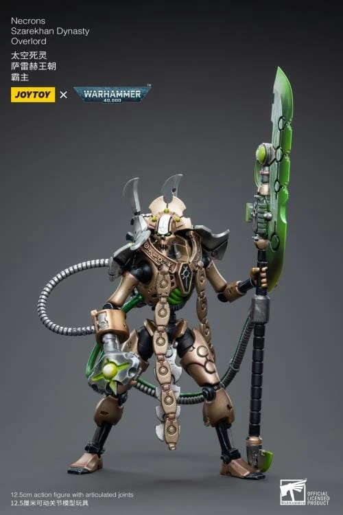 Warhammer 40K Necrons Szarekhan Dynasty Overlord 1/18 Scale Figure 5 Warhammer 40K Necrons Szarekhan Dynasty Overlord 1/18 Scale Figure - Image 3