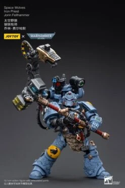 Warhammer 40K Space Wolves Iron Priest Jorin Fellhammer 1/18 Scale Figure -Cheap Figures Store 04f963b8 3b48 48a9 a86e eed24d0d65b9