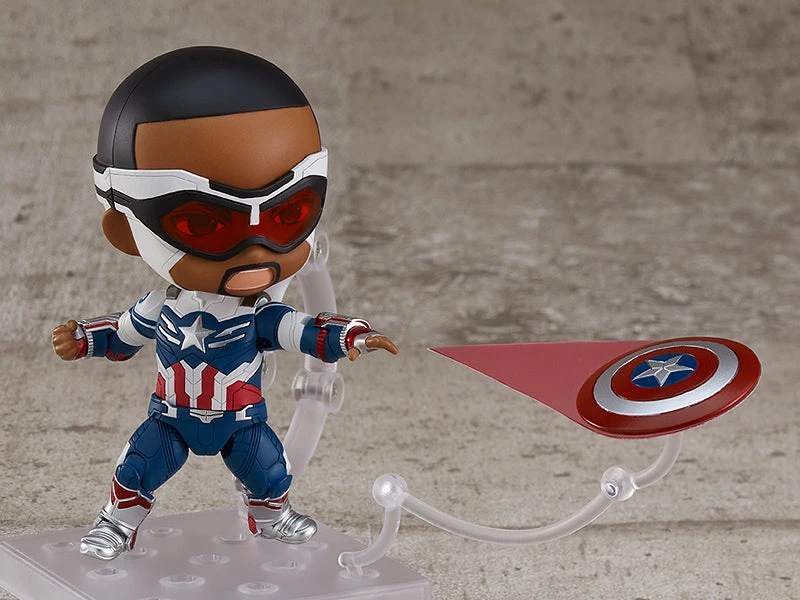 The Falcon And The Winter Soldier Nendoroid No.1618-DX Captain America (Sam Wilson) 8 The Falcon And The Winter Soldier Nendoroid No.1618-DX Captain America (Sam Wilson) - Image 6