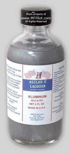 STEVENS Alclad II 4oz. Bottle Aluminum Lacquer ALC-4101