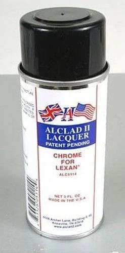 STEVENS Alclad II 3oz. Spray Chrome Lacquer For Lexan ALC-5114