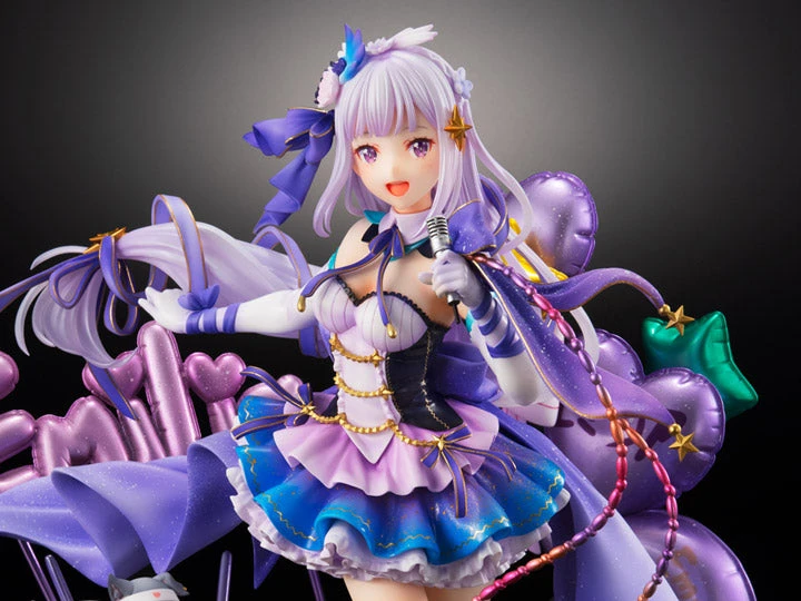 Re:Zero Starting Life In Another World Emilia (Idol Ver.) 1/7 Scale Shibuya Scramble Figure 3 Re:Zero Starting Life In Another World Emilia (Idol Ver.) 1/7 Scale Shibuya Scramble Figure