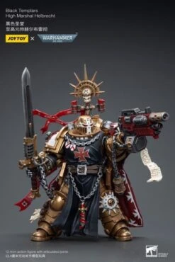 Warhammer 40K Black Templars High Marshal Helbrecht 1/18 Scale Figure -Cheap Figures Store 17615242 4f9b 49e3 ac71 b69f31c61447