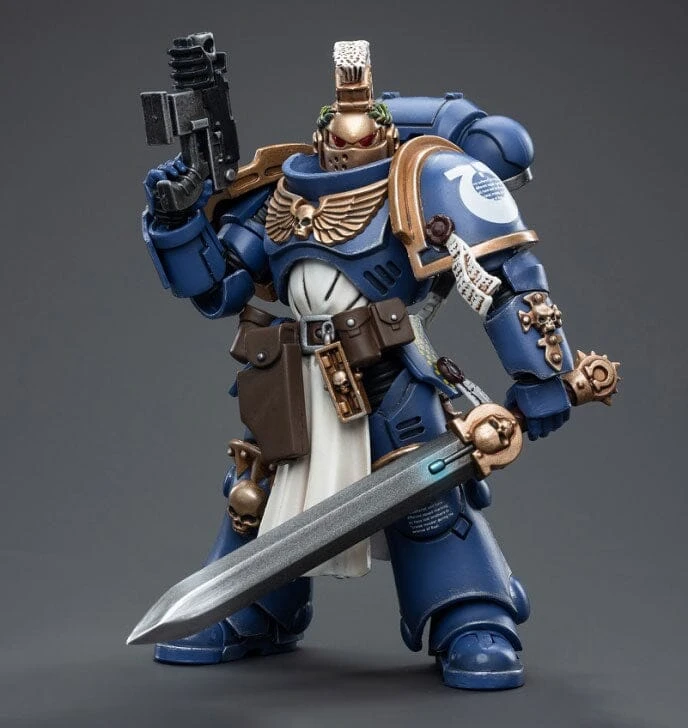 Warhammer 40K Ultramarines Primaris Company Champion Brother Parnaeus 1/18 Scale Figure 5 Warhammer 40K Ultramarines Primaris Company Champion Brother Parnaeus 1/18 Scale Figure - Image 3