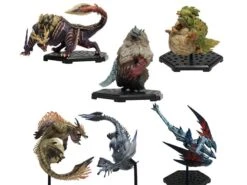 Monster Hunter Capcom Figure Builder Standard Model Plus The Best Vol. 19, 20, 21 Box Of 6 Figures