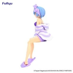Re Zero Starting Life In Another World Rem (Room Wear Purple Color Ver.) Noodle Stopper Figure -Cheap Figures Store 234c5f93 d92f 4912 9065 927598b6ce25