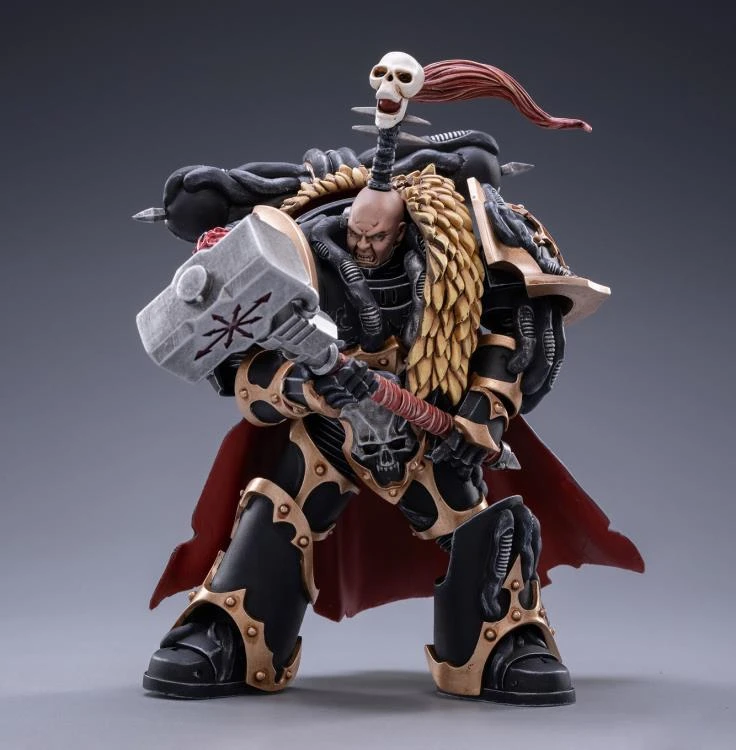 Warhammer 40K Black Legion Lord Khalos The Ravager 1/18 Scale Figure 5 Warhammer 40K Black Legion Lord Khalos The Ravager 1/18 Scale Figure - Image 3