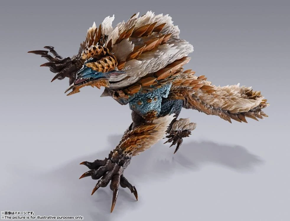 Bandai Monster Hunter World Iceborne S.H.MonsterArts Zinogre 8 Bandai Monster Hunter World Iceborne S.H.MonsterArts Zinogre - Image 6