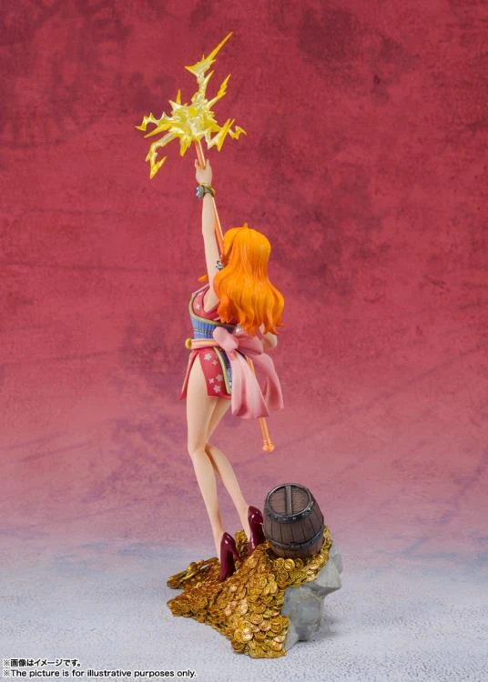 Bandai One Piece FiguartsZERO Nami (WT100 Commemorative: Daikaizoku Hyakkei) 6 Bandai One Piece FiguartsZERO Nami (WT100 Commemorative: Daikaizoku Hyakkei) - Image 4