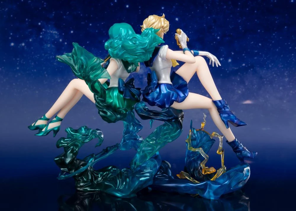 Bandai Sailor Moon FiguartsZERO Chouette Sailor Neptune 7 Bandai Sailor Moon FiguartsZERO Chouette Sailor Neptune - Image 5