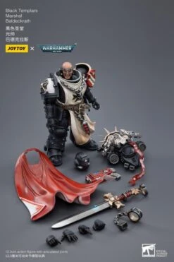 Warhammer 40K Black Templars Marshal Baldeckrath 1/18 Scale Figure -Cheap Figures Store 2eb6cd0a 89ad 4796 aed8 e45efc2c995e