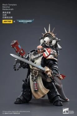 Warhammer 40K Black Templars Marshal Baldeckrath 1/18 Scale Figure -Cheap Figures Store 327d2abb c7cd 427e 948d 0d474629d50f