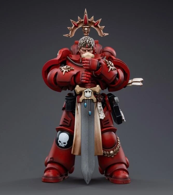 Warhammer 40K Blood Angels Veteran Salus 1/18 Scale Figure 4 Warhammer 40K Blood Angels Veteran Salus 1/18 Scale Figure - Image 2