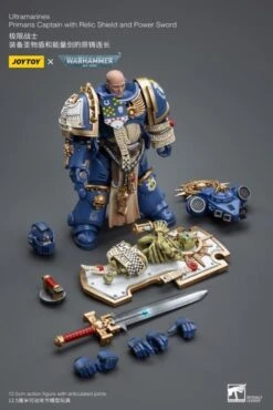 Warhammer 40K Ultramarines Primaris Captain (Relic Shield And Power Sword) 1/18 Scale Figure -Cheap Figures Store 3b2c9bca 79f4 411d a268 db4fa0f3a10f