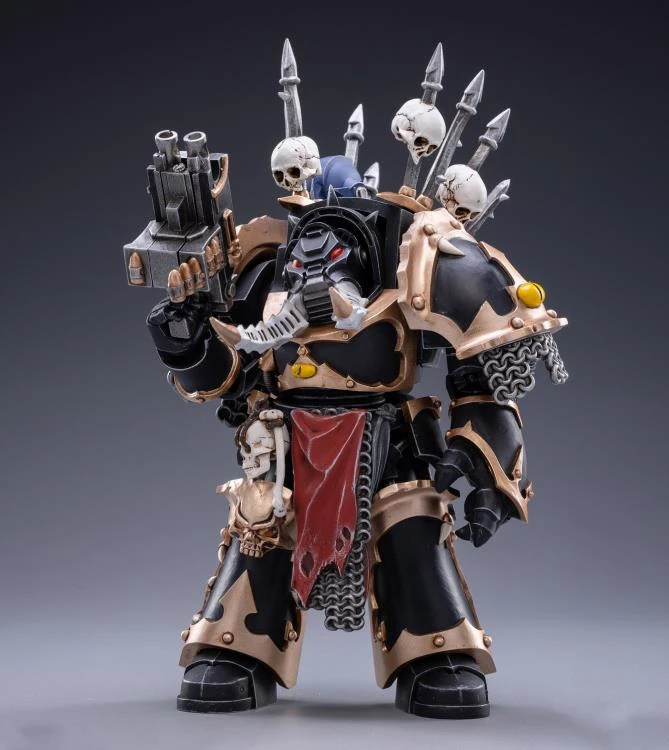 Warhammer 40K Black Legion Brother Bathalorr 1/18 Scale Figure 5 Warhammer 40K Black Legion Brother Bathalorr 1/18 Scale Figure - Image 3