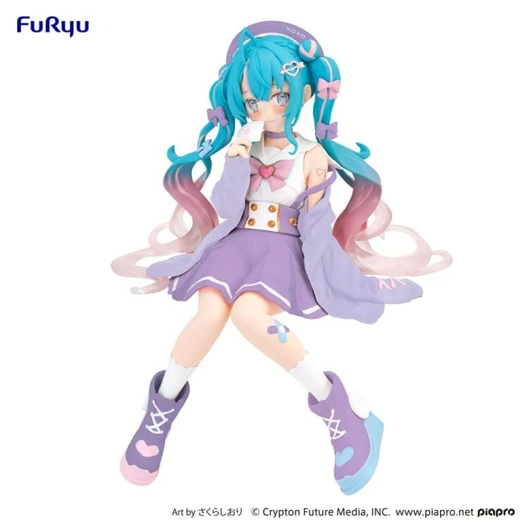 Vocaloid Hatsune Miku (Love Sailor Purple Color Ver.) Noodle Stopper Figure 4 Vocaloid Hatsune Miku (Love Sailor Purple Color Ver.) Noodle Stopper Figure - Image 2