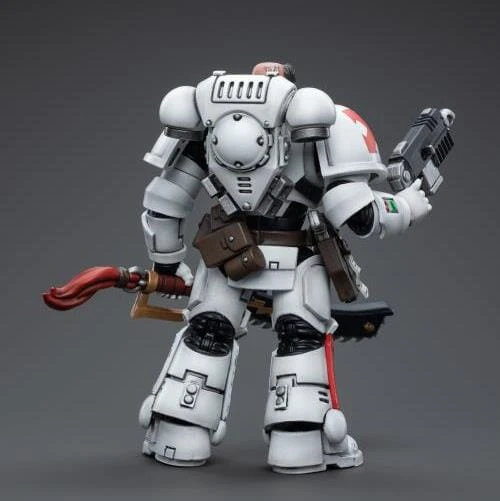 Warhammer 40K White Scars Assault Intercessor Sergeant Tsendbaatar 1/18 Scale Figure 10 Warhammer 40K White Scars Assault Intercessor Sergeant Tsendbaatar 1/18 Scale Figure - Image 8