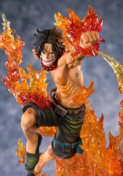Bandai One Piece FiguartsZERO Portgas D. Ace (Commander Of The Whitebeard 2nd Division)