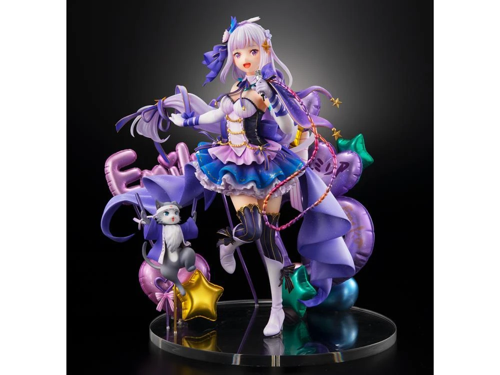 Re:Zero Starting Life In Another World Emilia (Idol Ver.) 1/7 Scale Shibuya Scramble Figure 4 Re:Zero Starting Life In Another World Emilia (Idol Ver.) 1/7 Scale Shibuya Scramble Figure - Image 2