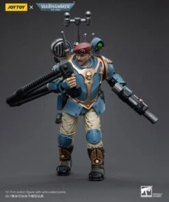 Warhammer 40k Astra Militarum Tempestus Scions Command Squad 55th Kappic Eagles Vox Operator 1/18 Scale Figure -Cheap Figures Store 4c249fcb 0715 496f 9a91 3291dded01a6