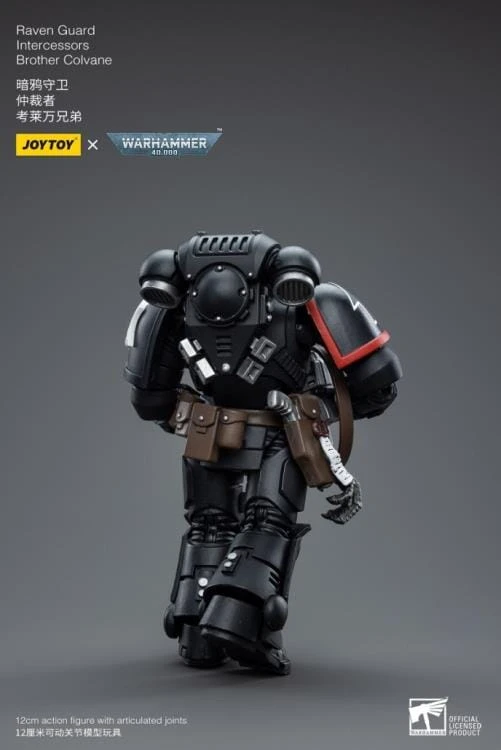 Warhammer 40K Raven Guard Intercessors Brother Colvane 1/18 Scale Figure 10 Warhammer 40K Raven Guard Intercessors Brother Colvane 1/18 Scale Figure - Image 8