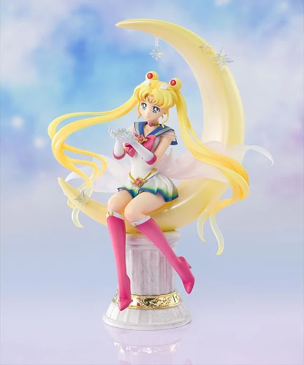 Bandai Sailor Moon Eternal FiguartsZero Chouette Super Sailor Moon (Bright Moon & Legendary Silver Crystal) 4 Bandai Sailor Moon Eternal FiguartsZero Chouette Super Sailor Moon (Bright Moon & Legendary Silver Crystal) - Image 2