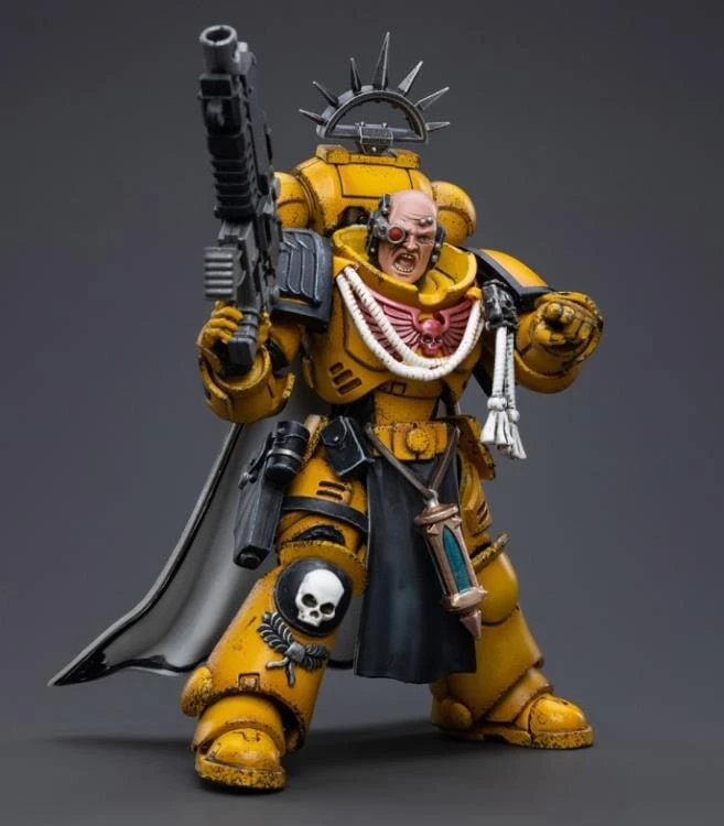 Warhammer 40K Imperial Fists Primaris Captain 1/18 Scale Figure 5 Warhammer 40K Imperial Fists Primaris Captain 1/18 Scale Figure - Image 3