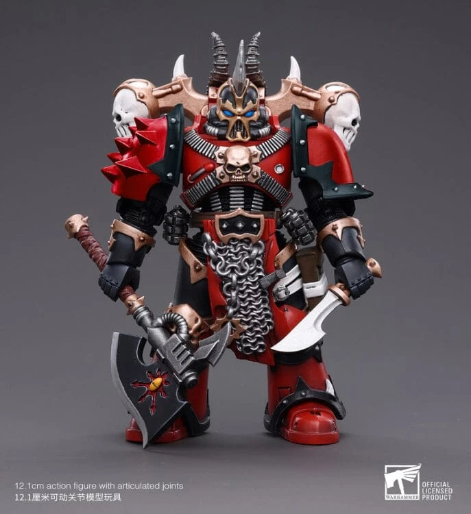 Warhammer 40K Chaos Space Marines Red Corsairs Exalted Champion Gotor The Blade 1/18 Scale Figure 5 Warhammer 40K Chaos Space Marines Red Corsairs Exalted Champion Gotor The Blade 1/18 Scale Figure - Image 3