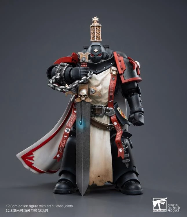 Warhammer 40K Black Templars Primaris Sword Brethren Eberwulf 1/18 Scale Figure 4 Warhammer 40K Black Templars Primaris Sword Brethren Eberwulf 1/18 Scale Figure - Image 2