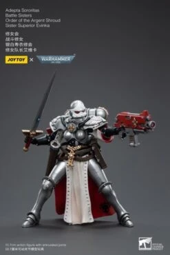 Warhammer 40k Adepta Sororitas Battle Sisters Order Of The Argent Shroud Sister Superior Evinka 1/18 Scale Figure -Cheap Figures Store 5b50b491 3092 4dfb b14d bd104280bf27