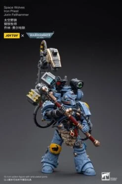 Warhammer 40K Space Wolves Iron Priest Jorin Fellhammer 1/18 Scale Figure -Cheap Figures Store 5e811c4b a953 4e68 bc54 6266558bf9e2