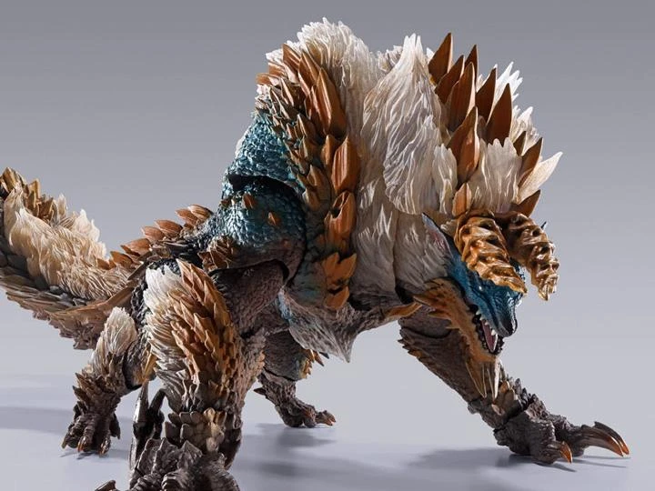 Bandai Monster Hunter World Iceborne S.H.MonsterArts Zinogre 6 Bandai Monster Hunter World Iceborne S.H.MonsterArts Zinogre - Image 4