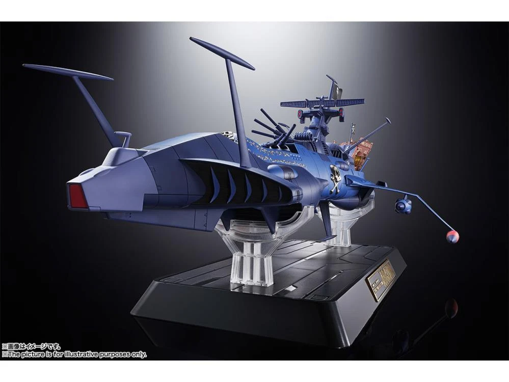 Bandai Space Pirate Captain Harlock Soul Of Chogokin GX-93 Space Pirate Battleship Arcadia 5 Bandai Space Pirate Captain Harlock Soul Of Chogokin GX-93 Space Pirate Battleship Arcadia - Image 3