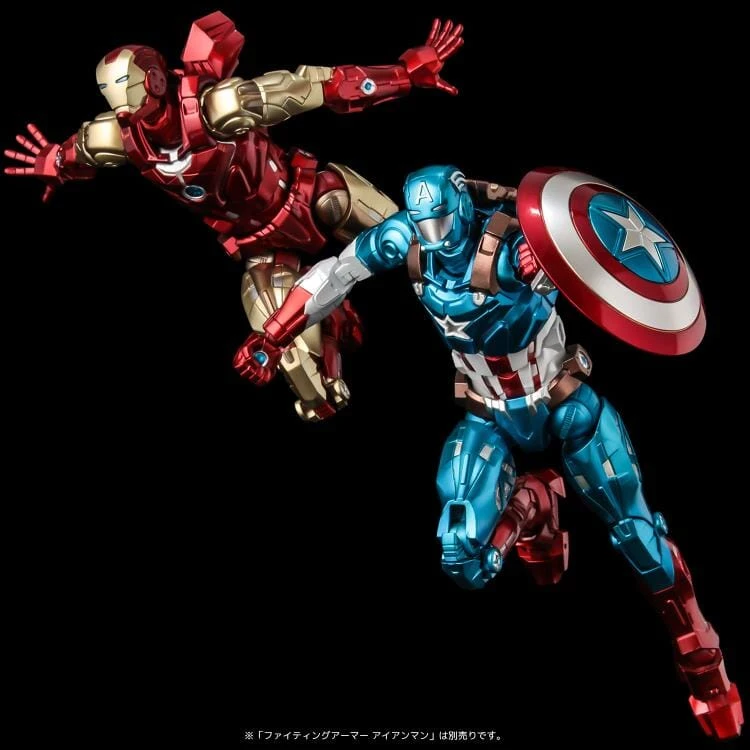 Bandai Marvel Fighting Armor Captain America Figure 18 Bandai Marvel Fighting Armor Captain America Figure - Image 16