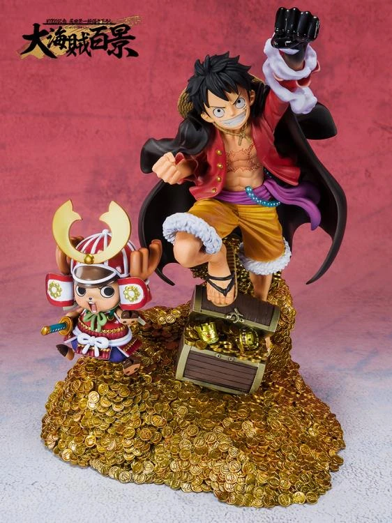Bandai One Piece FiguartsZERO Monkey D. Luffy (WT100 Commemorative: Daikaizoku Hyakkei) 4 Bandai One Piece FiguartsZERO Monkey D. Luffy (WT100 Commemorative: Daikaizoku Hyakkei) - Image 2