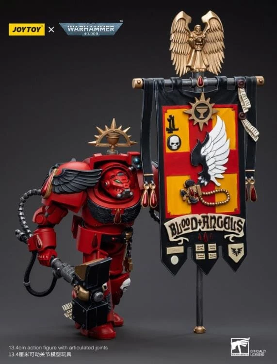 Warhammer 40K Blood Angels Ancient Brother Leonid 1/18 Scale Figure 7 Warhammer 40K Blood Angels Ancient Brother Leonid 1/18 Scale Figure - Image 5