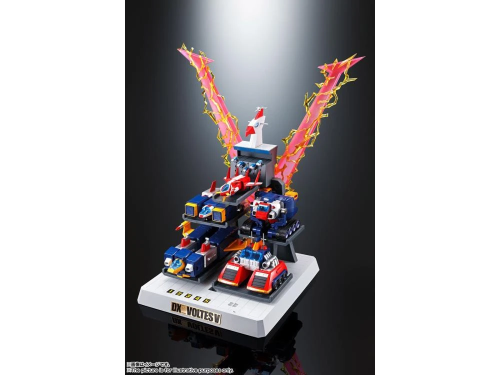 Bandai Super Electromagnetic Machine Voltes V DX Soul Of Chogokin Voltes V 13 Bandai Super Electromagnetic Machine Voltes V DX Soul Of Chogokin Voltes V - Image 11