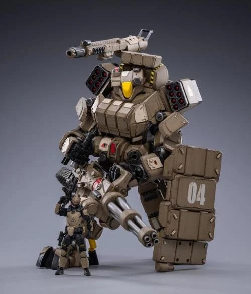 Dark Source Iron Wrecker 04 Heavy Firepower 1/25 Scale Mecha Figure Set 6 Dark Source Iron Wrecker 04 Heavy Firepower 1/25 Scale Mecha Figure Set - Image 4