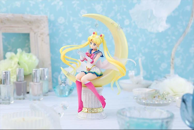 Bandai Sailor Moon Eternal FiguartsZero Chouette Super Sailor Moon (Bright Moon & Legendary Silver Crystal) 8 Bandai Sailor Moon Eternal FiguartsZero Chouette Super Sailor Moon (Bright Moon & Legendary Silver Crystal) - Image 6