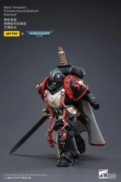 Warhammer 40K Black Templars Primaris Sword Brethren Eberwulf 1/18 Scale Figure 16 Warhammer 40K Black Templars Primaris Sword Brethren Eberwulf 1/18 Scale Figure -Cheap Figures Store 7956f552 e92d 4b84 bb31 81bf3a5f2e28