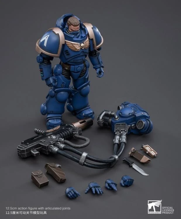 Warhammer 40K Ultramarines Primaris Eradicator 3 1/18 Scale Figure 10 Warhammer 40K Ultramarines Primaris Eradicator 3 1/18 Scale Figure - Image 8