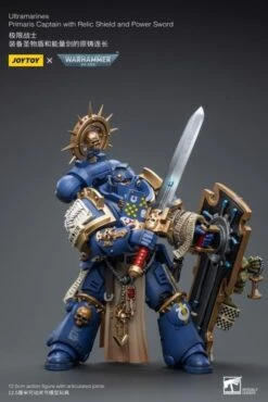 Warhammer 40K Ultramarines Primaris Captain (Relic Shield And Power Sword) 1/18 Scale Figure -Cheap Figures Store 7f5bfaf9 a5af 4ecb a11f e5046d6f76b7