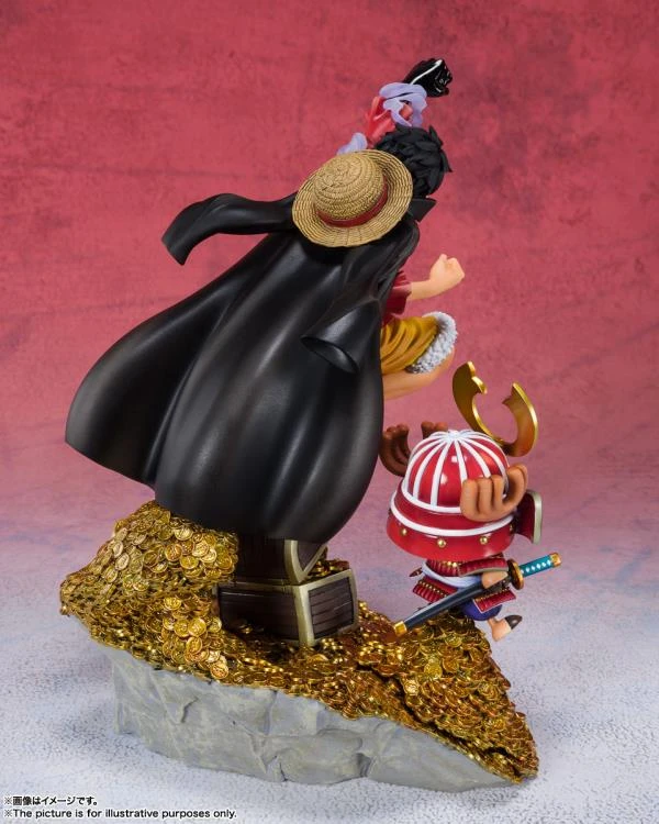 Bandai One Piece FiguartsZERO Monkey D. Luffy (WT100 Commemorative: Daikaizoku Hyakkei) 7 Bandai One Piece FiguartsZERO Monkey D. Luffy (WT100 Commemorative: Daikaizoku Hyakkei) - Image 5