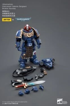 Warhammer 40k Ultramarines Intercessor Veteran Sergeant Brother Aeontas 1/18 Scale Figure -Cheap Figures Store 81500ac1 83f1 4ba9 8f5e 150fb2ad4a3a