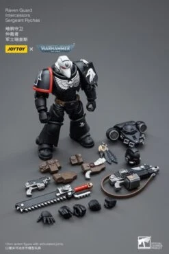 Warhammer 40K Raven Guard Intercessors Sergeant Rychas 1/18 Scale Figure 19 Warhammer 40K Raven Guard Intercessors Sergeant Rychas 1/18 Scale Figure -Cheap Figures Store 836eabed 462e 43a4 a441 3def6a8b510e