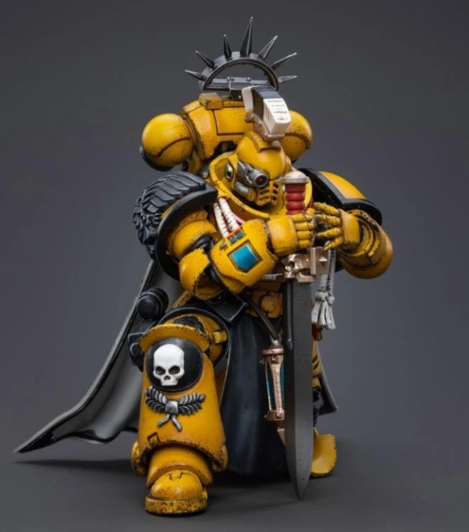 Warhammer 40K Imperial Fists Primaris Captain 1/18 Scale Figure 10 Warhammer 40K Imperial Fists Primaris Captain 1/18 Scale Figure - Image 8