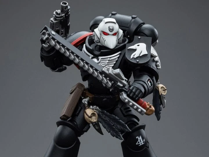 Warhammer 40K Raven Guard Intercessors Sergeant Rychas 1/18 Scale Figure 3 Warhammer 40K Raven Guard Intercessors Sergeant Rychas 1/18 Scale Figure