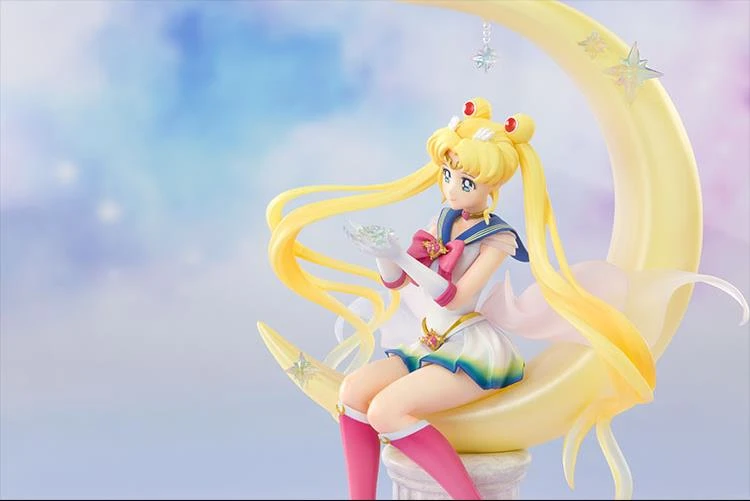 Bandai Sailor Moon Eternal FiguartsZero Chouette Super Sailor Moon (Bright Moon & Legendary Silver Crystal) 7 Bandai Sailor Moon Eternal FiguartsZero Chouette Super Sailor Moon (Bright Moon & Legendary Silver Crystal) - Image 5