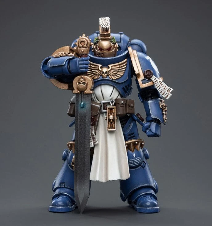 Warhammer 40K Ultramarines Primaris Company Champion Brother Parnaeus 1/18 Scale Figure 4 Warhammer 40K Ultramarines Primaris Company Champion Brother Parnaeus 1/18 Scale Figure - Image 2
