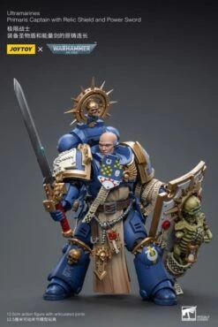 Warhammer 40K Ultramarines Primaris Captain (Relic Shield And Power Sword) 1/18 Scale Figure -Cheap Figures Store 93951713 d7c1 41a7 b971 6a906149b3c8
